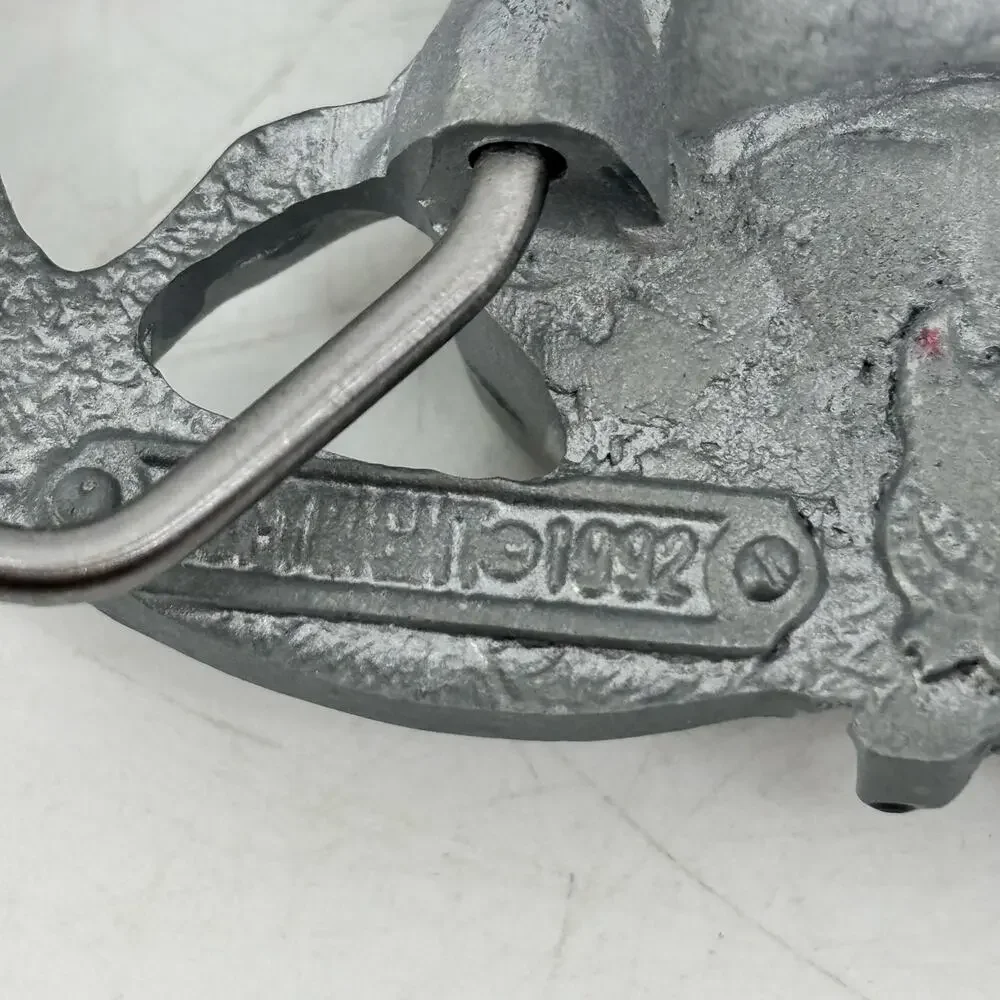 Great American Buckle Co. Horse & Horseshoe Belt Buckle Enamel